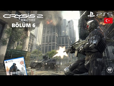 BOMBA KUR, PATLAT! | CRYSIS 2 REMASTERED TÜRKÇE BÖLÜM 6 PS5 (60fps)
