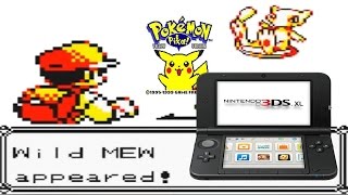 How To Catch Mew in Pokemon Red/Blue/Yellow on 3DS