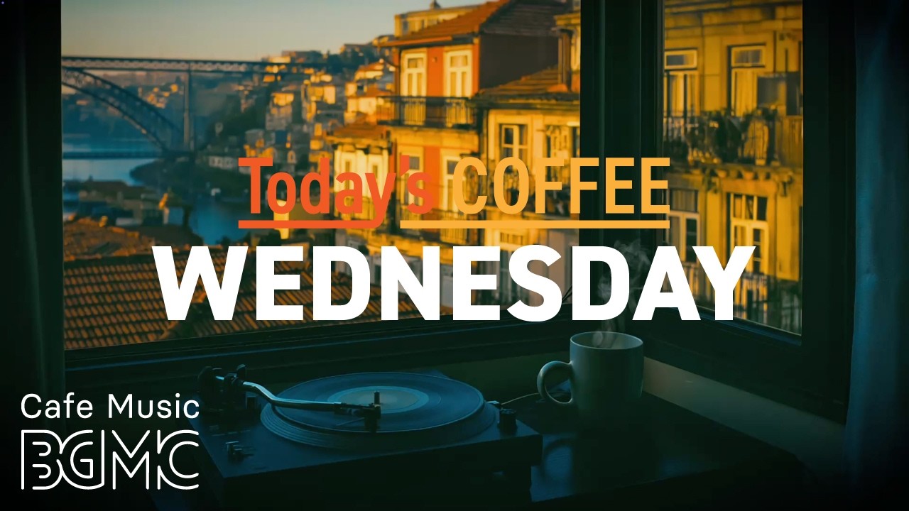 Cafe Music LIVE | Today's COFFEE WEDNESDAY: Autumn Cafe Jazz ☕ Jazz Piano for Focus