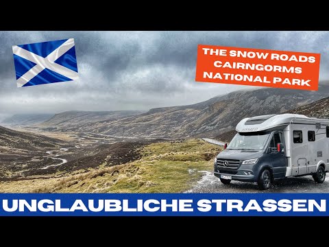 #296 - Schottland Roadtrip 2024 - Snow Roads - Cairngorms National Park