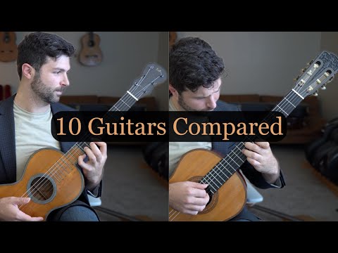 10 Incredible Classical Guitars, One Piece.
