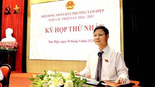 Kỳ họp thứ Nhất Hội đồng nhân dân phường Tam Điệp khóa II, nhiệm kỳ 2026 - 2031