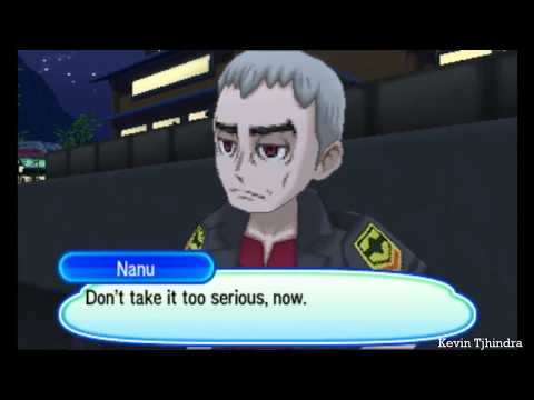 Pokemon Ultra Sun & Moon - Third Grand Trial! Battle! Kahuna Nanu (Aether Paradise Infiltration)