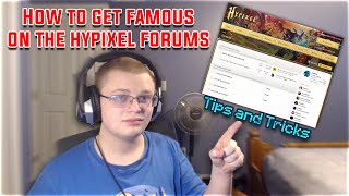 How to get POPULAR on Hypixel Forums! (Tips and Tricks from sykese)