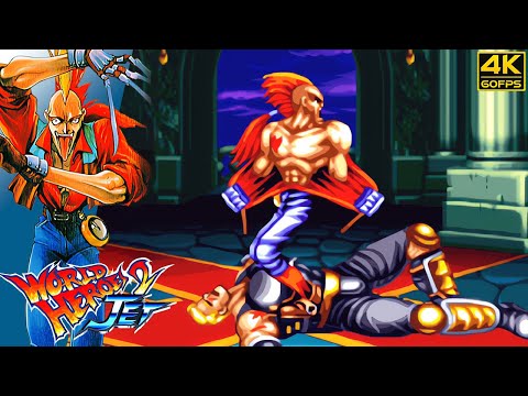 World Heroes 2 Jet - Jack (Arcade / 1994) 4K 60FPS
