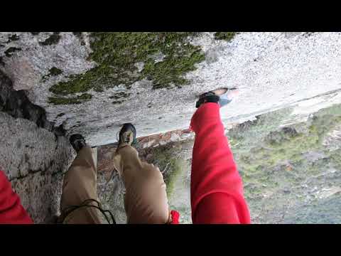 Mr Wizard Variation  5.7  -  Top Rope Solo - Climbing At Squarenail  🧗