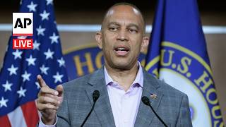 LIVE: Hakeem Jeffries holds a press conference
