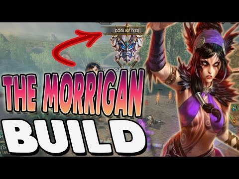 Smite: The Morrigan Auto Attack Build - THIS GOD IS SO CRAZY!