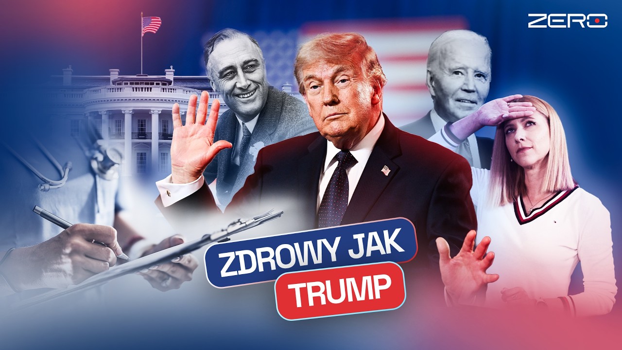 NAJZDROWSZY PREZYDENT ŚWIATA! TRUMP OKAZ ZDROWIA (PRZYNAJMNIEJ WEDŁUG BIAŁEGO DOMU)