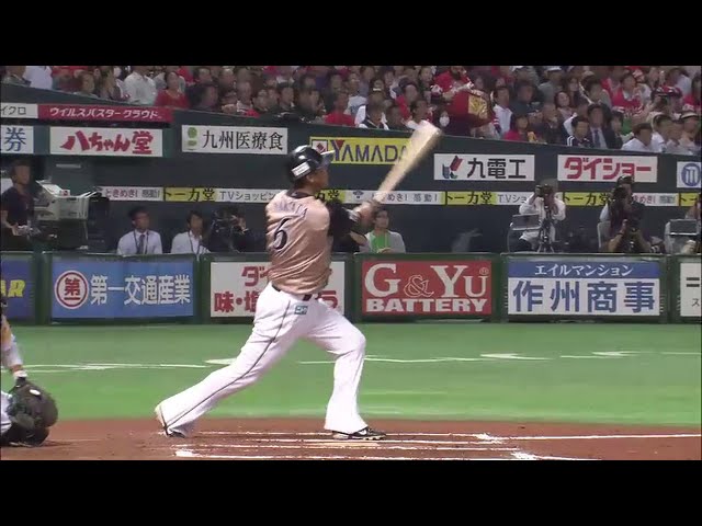 【CS Final】6回表 ファイターズ中田 3試合連続となる2ランホームランでリードを広げる!! 2014/10/16 H-F