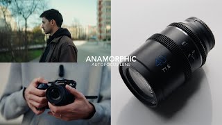 Pude PROBAR la PRIMERA ÓPTICA ANAMÓRFICA CON AF DEL MUNDO 🤯 ft SIRUI 40mm T1.8 AF 1.33x
