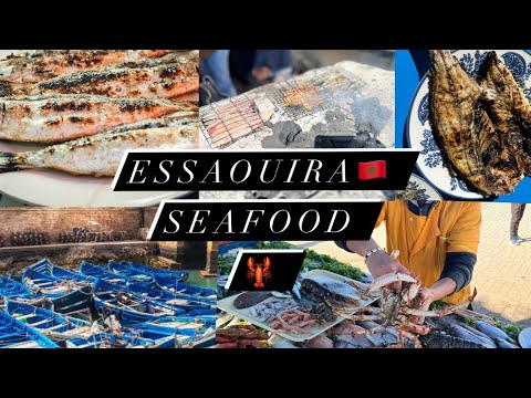 ESSAOUIRA MOROCCO 🇲🇦/ SEAFOOD 🦞