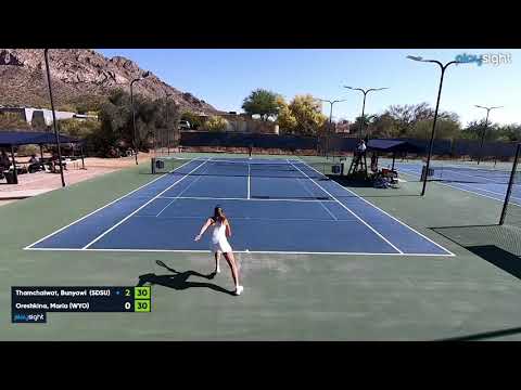 (78)Bunyawi Thamchaiwat v. Maria Oreshkina - WYO v SDSU