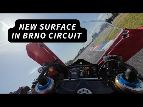 How's new Brno circuit? - Ducati Panigale V4S 2025 onboard / DRE