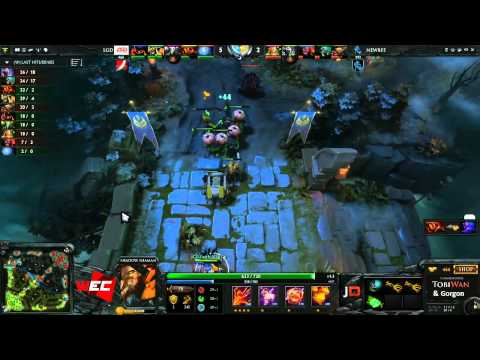 NewBee vs LGD Game 3 - World Esports Championship @TobiWanDOTA Gorgon