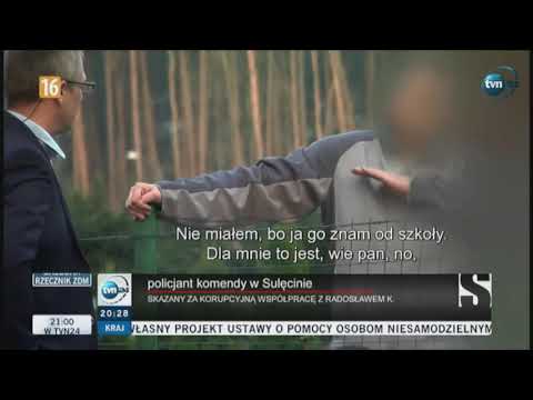 Współpraca lubuskiej policji z notowanym bandytą