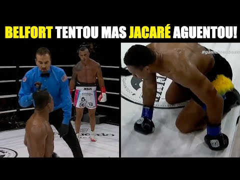 VITOR BELFORT VS RONALDO JACARÉ - RESULTADO LUTA DE BOXE