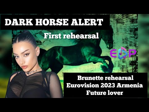 Thumbnail for BRUNETTE - FIRST REHEARSAL - FUTURE LOVER - ARMENIA #eurovision2023 #eurovision #armenia by brunette