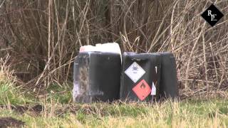 preview picture of video 'Chemisch afval gedumpt in buitengebied Waspik'