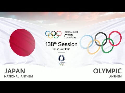Olympic Anthem & Japan National Anthem | 138th IOC Session | TOKYO 2020 +1