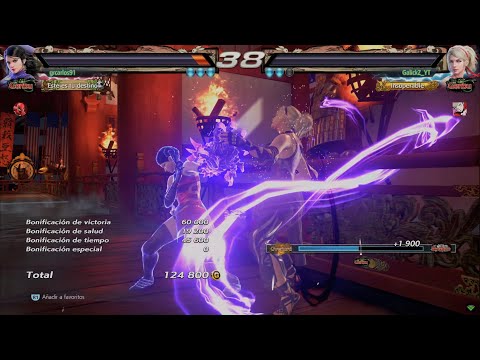 TEKKEN7 Partida Igualada Zafina vs Lidia