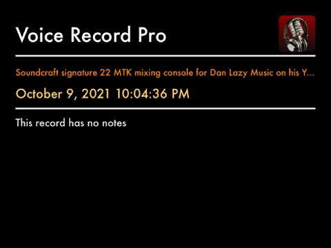 Soundcraft signature 22 MTK mixing console for SGV NEWS FIRST on his YouTube channel