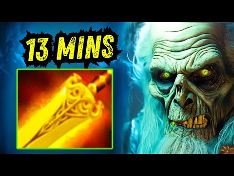 WTF 13Minutes Radiance Necrophos 32Kills Raidboss Builds Dota 2