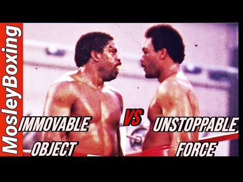 George FOREMAN VS Ron LYLE - UNSTOPPABLE FORCE Meets IMMOVABLE OBJECT