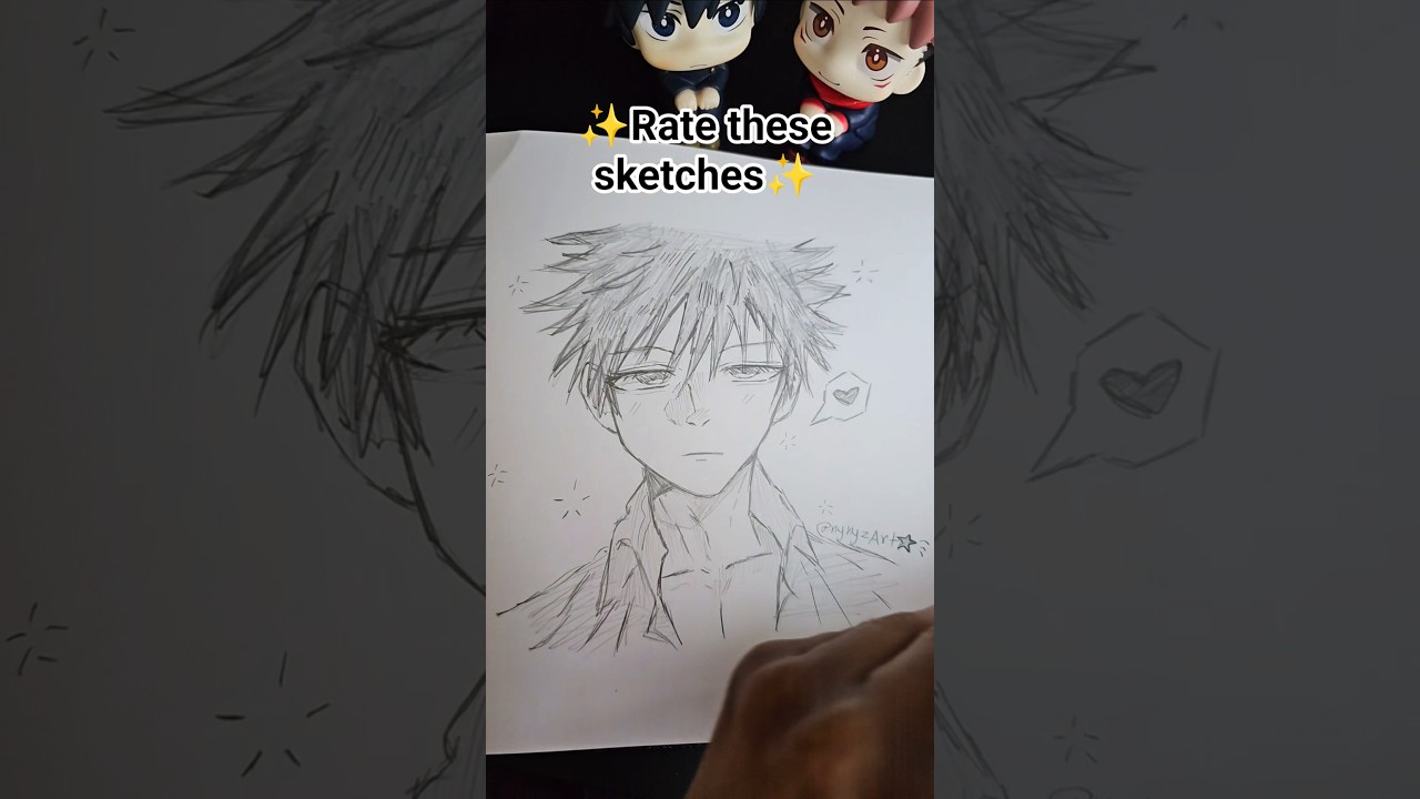 these ones are my fav😍 #drawing #art #anime #viral #sketch