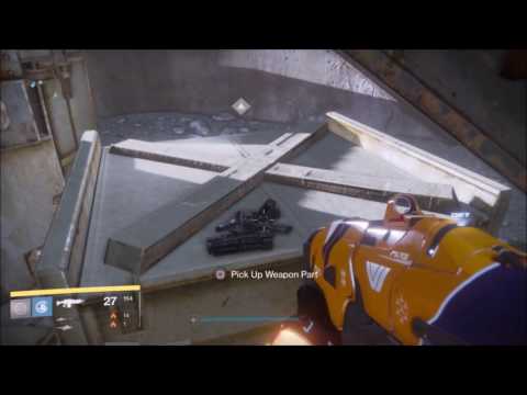 Destiny - Exotic Khvostov Quest All Weapon Parts Locations Rise of Iron