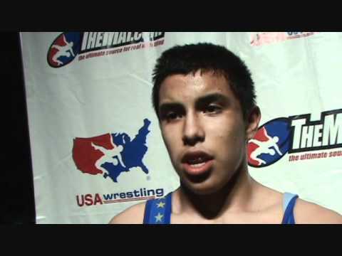 Interview with Rich Martinez (CA), Cadet Nationals Greco-Roman 135 lbs. champion