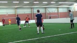 preview picture of video 'Zaalvoetballen in Nieuw Bergen JVC Cuijk A2'