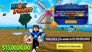 🛑 NOVOS CÓDIGOS OP DE V4 🛑 +32 CÓDIGOS DE 2X XP BELI E RESET NO BLOX FRUITS 2026 - blox fruit codes