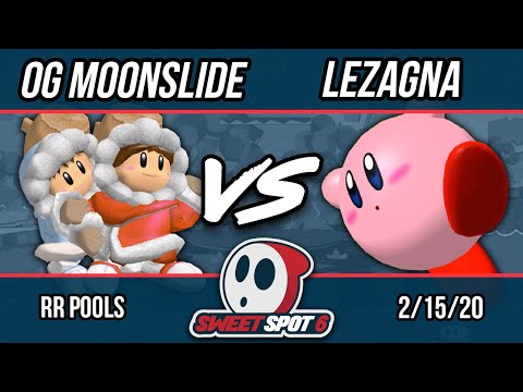 Sweet Spot 6 - OG Moonslide (Ice Climbers) Vs. LeZagna (Kirby) - RR Pools