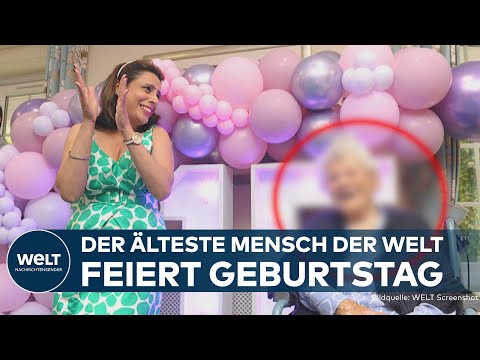 Video Thumbnail: GROßBRITANNIEN: Happy Birthday Ethel Caterham! Der älteste Mensch der Welt feiert Geburtstag