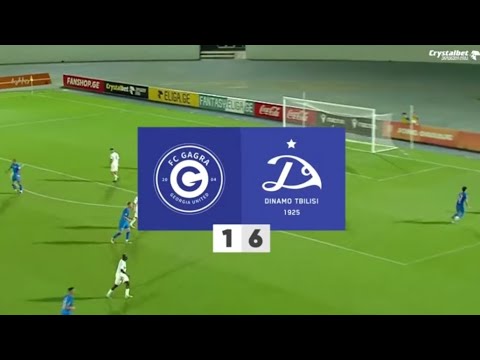 FC Gagra 1-6 FC Dinamo Tbilisi|Crystalbet EROVNULI LIGA 2023|Matchday 21