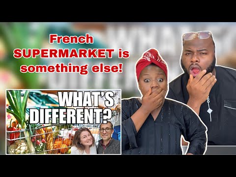 Reaction to FRENCH Grocery Shopping: What's It Like?🇫🇷