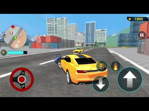 Flying Jet Robot Car Transform Games #01 - Android Best Robot Gameplay