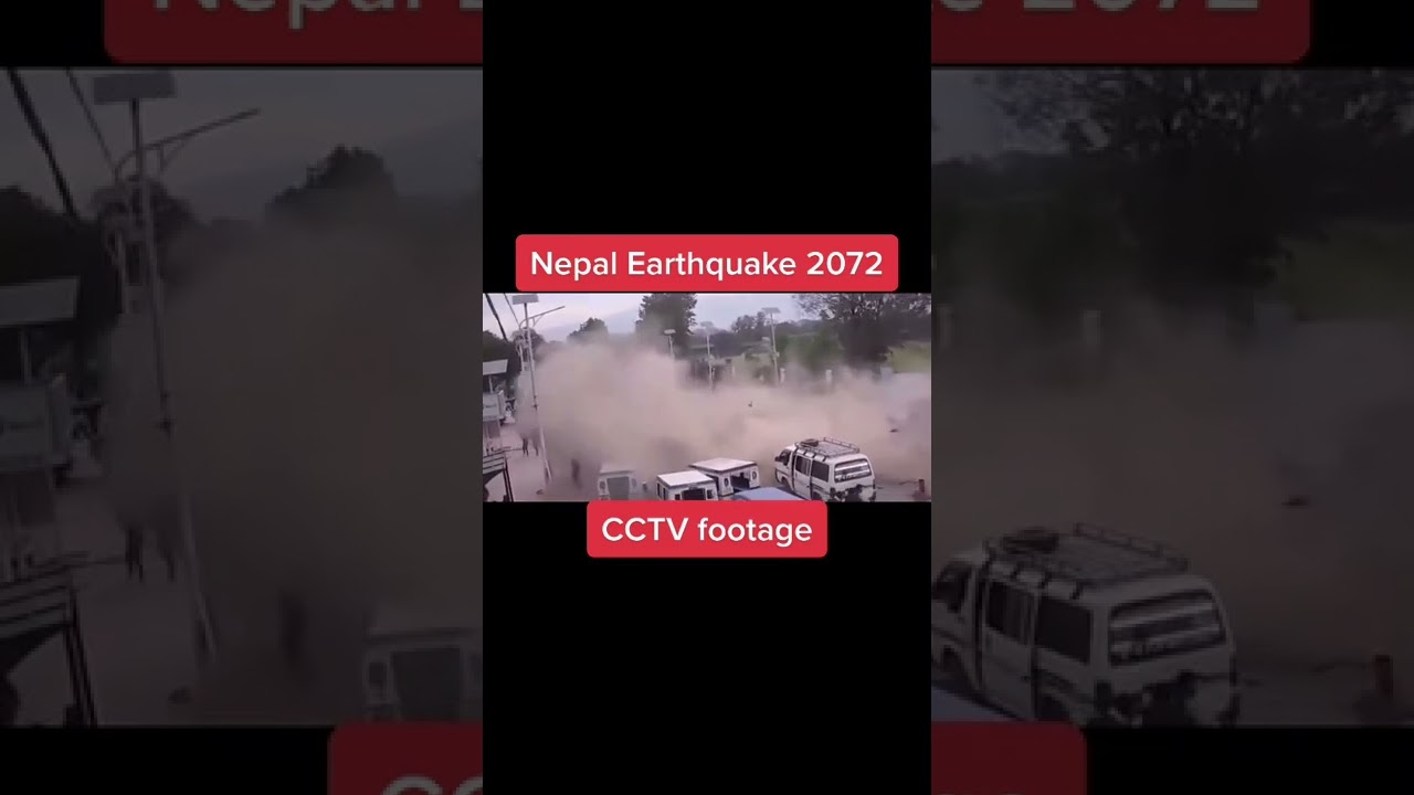 Earthquake In Nepal #Shorts