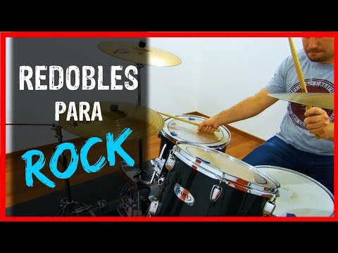 REDOBLES para ROCK - Clases de BATERIA