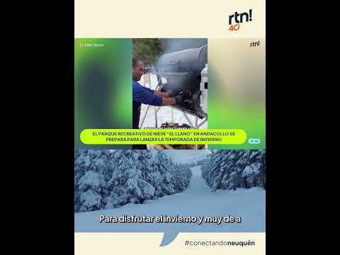 #conectadosrtn ❄️ Andacollo: lanzamiento temporada de invierno Parque Recreativo de Nieve El Llano