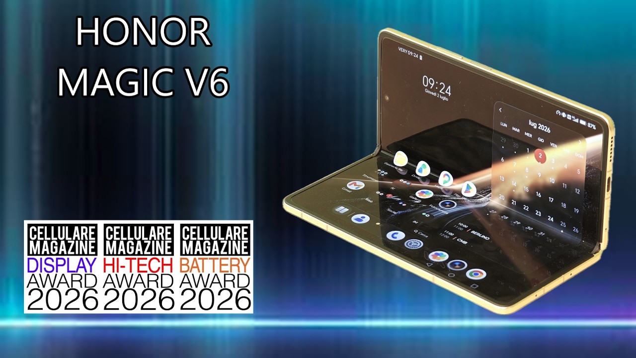 HONOR MAGIC V6 - La recensione di Cellulare Magazine