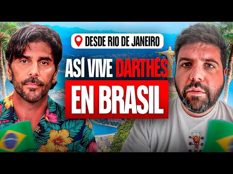Así vive JUAN DARTHÉS en BRASIL