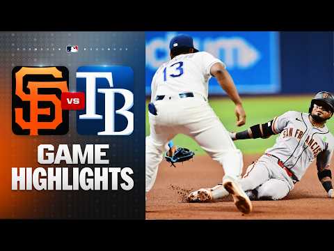 탬파베이 VS 샌프란시스코 3:0 MLB 스포츠하이라이트