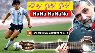 Cómo tocar OPUS "Live is life" con guitarra criolla Acordes Tutorial