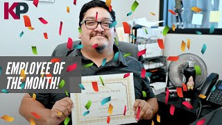 Employee of the month!