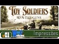Toy Soldiers Gameplay pt br Primeiras Impress es Inicia