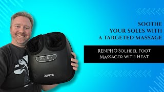💆♂️ Say Goodbye to Foot Pain! RENPHO Solheel Foot Massager Review (with Heat Therapy)