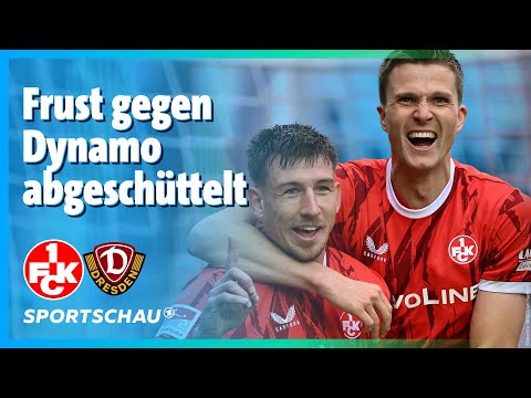 1. FC Kaiserslautern - Dynamo Dresden Highlights 2. Bundesliga Matchday 15 | Sportschau Football