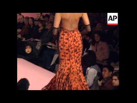 FRANCE: PARIS: HAUTE COUTURE FASHION SHOWS